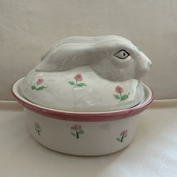 Vintage Sigma Bunny Tureen Container - Picture 1 of 8